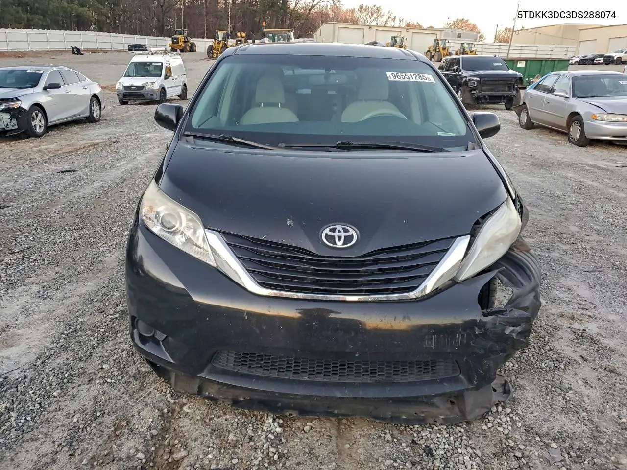 5TDKK3DC3DS288074 2013 Toyota Sienna Le