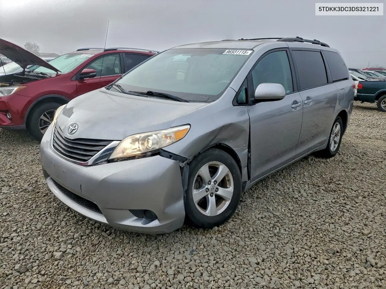 5TDKK3DC3DS321221 2013 Toyota Sienna Le