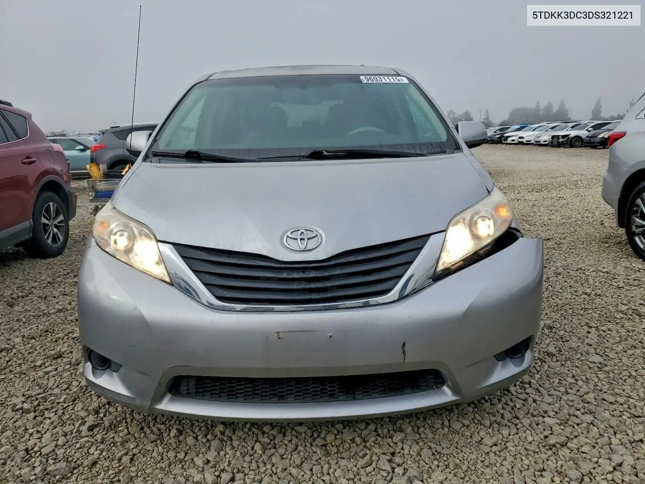5TDKK3DC3DS321221 2013 Toyota Sienna Le