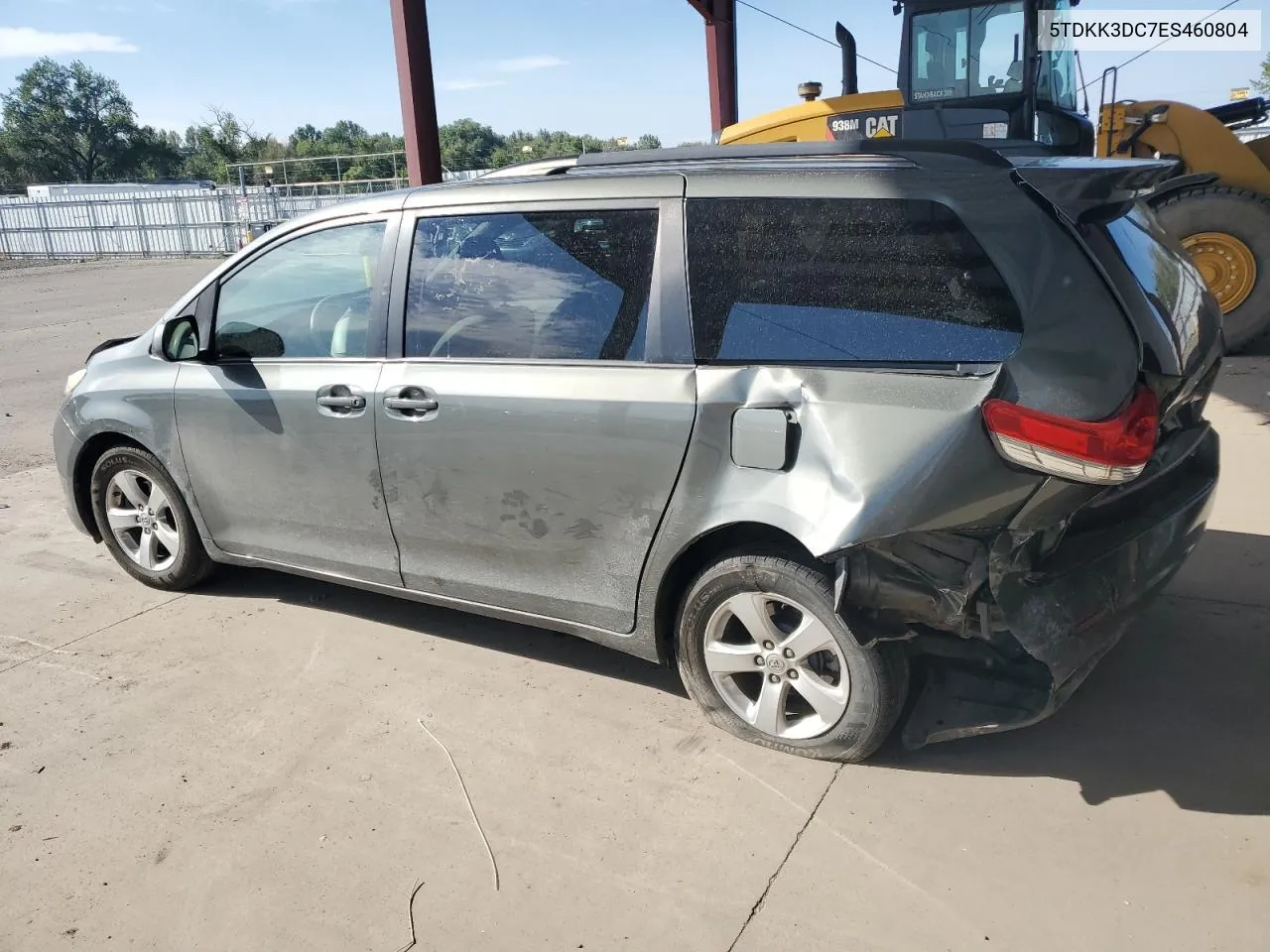 2014 Toyota Sienna Le VIN: 5TDKK3DC7ES460804 Lot: 67604304