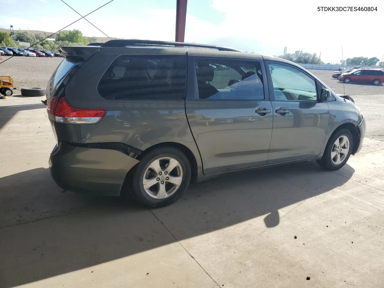 2014 Toyota Sienna Le VIN: 5TDKK3DC7ES460804 Lot: 67604304