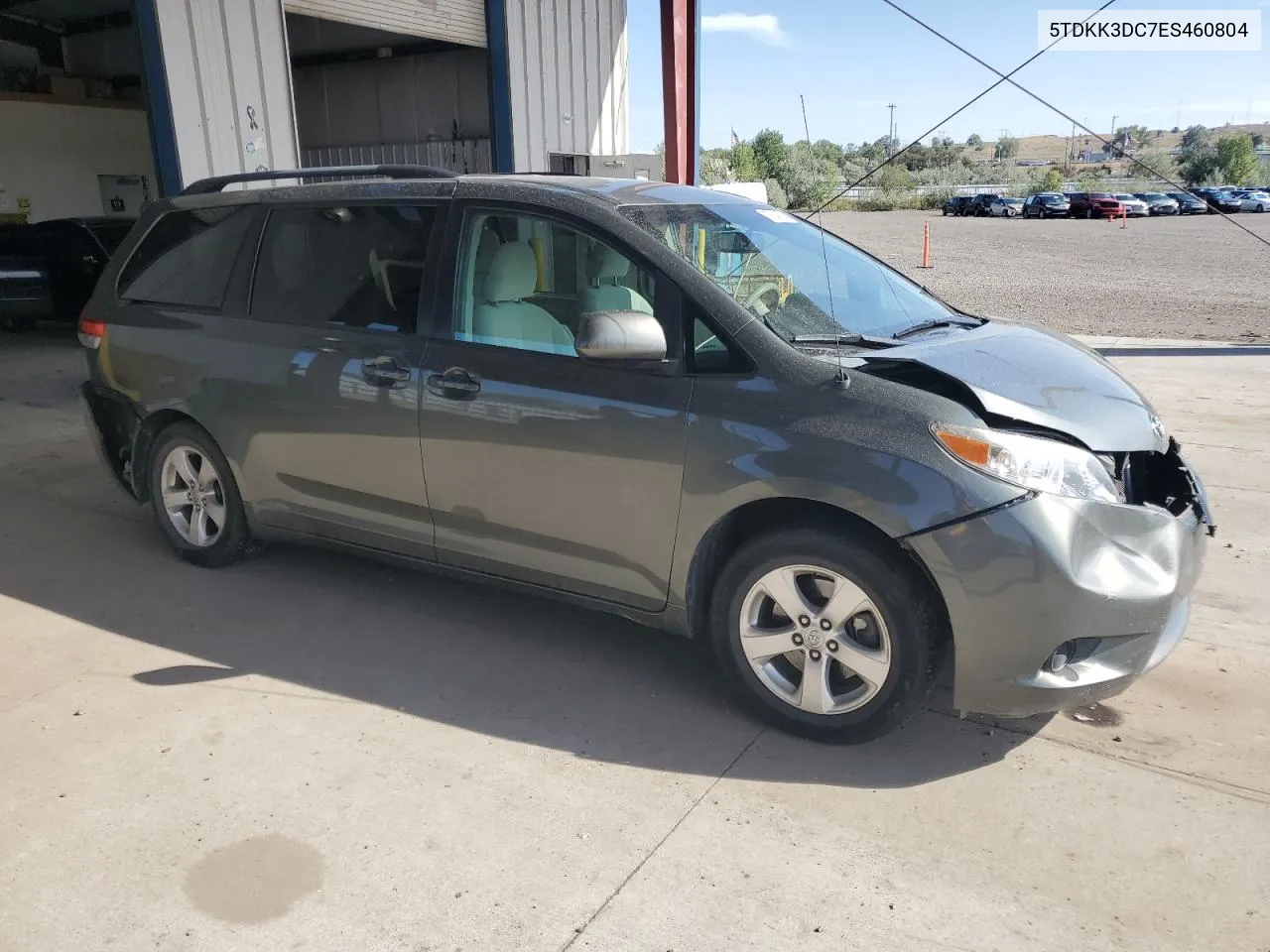 2014 Toyota Sienna Le VIN: 5TDKK3DC7ES460804 Lot: 67604304