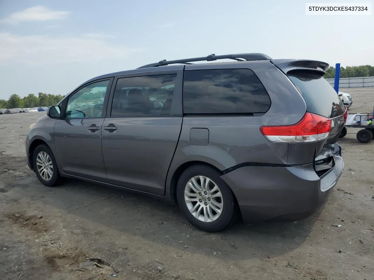 2014 Toyota Sienna Xle VIN: 5TDYK3DCXES437334 Lot: 68070524