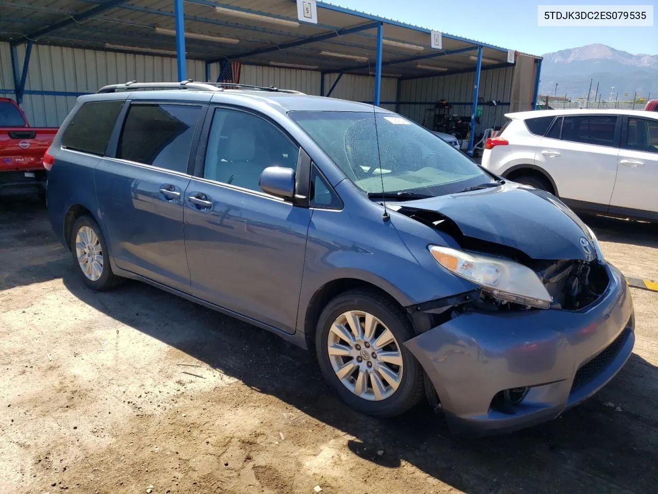 5TDJK3DC2ES079535 2014 Toyota Sienna Le