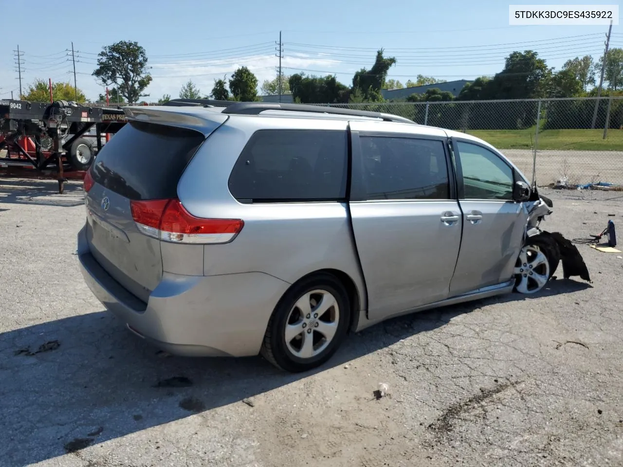 5TDKK3DC9ES435922 2014 Toyota Sienna Le