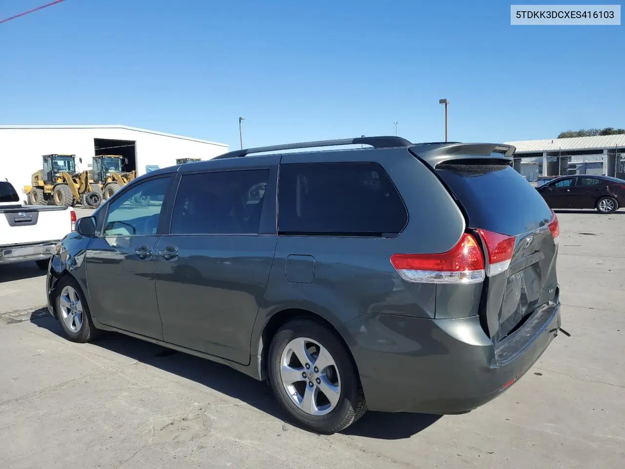 5TDKK3DCXES416103 2014 Toyota Sienna Le