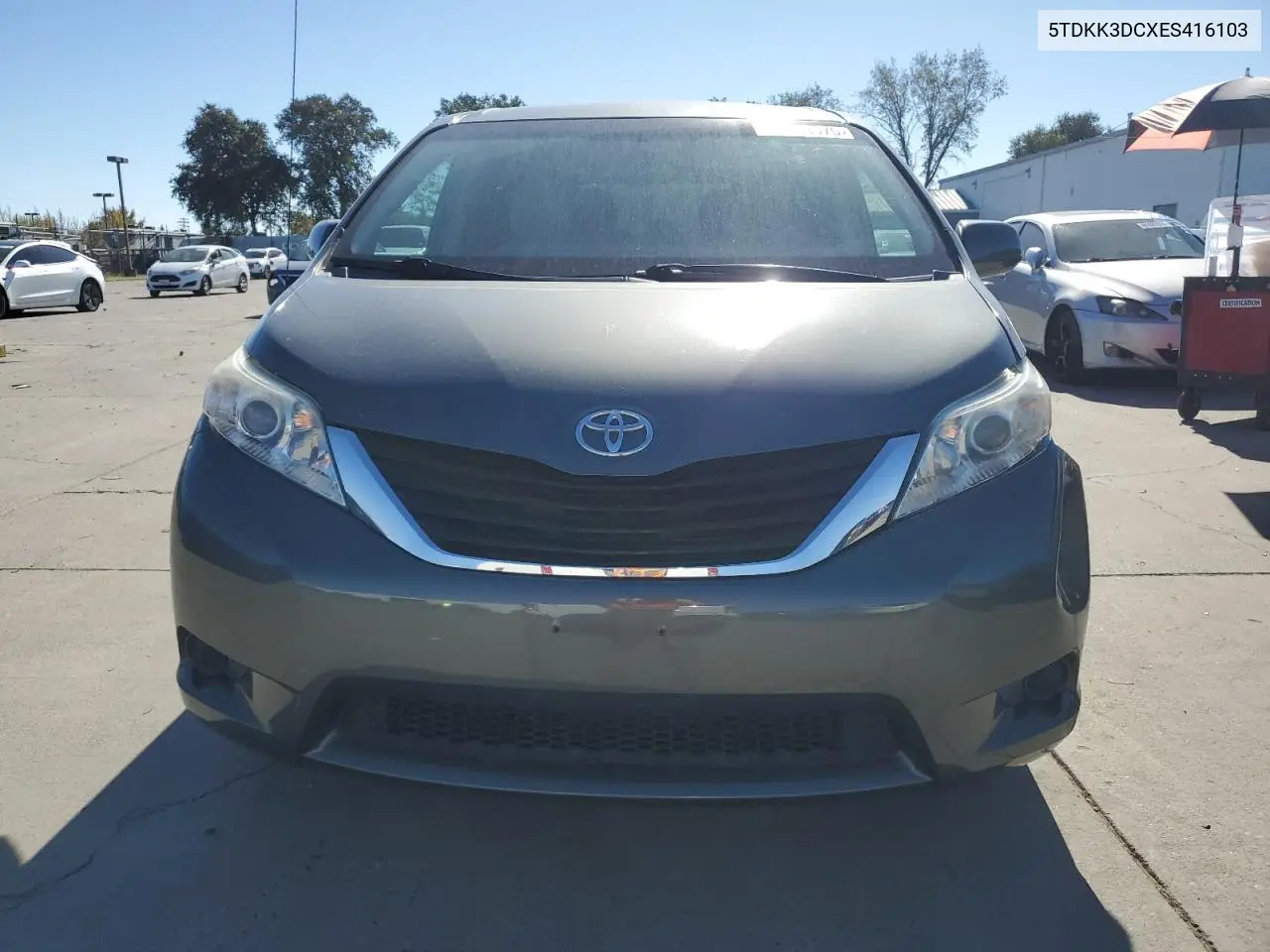 5TDKK3DCXES416103 2014 Toyota Sienna Le