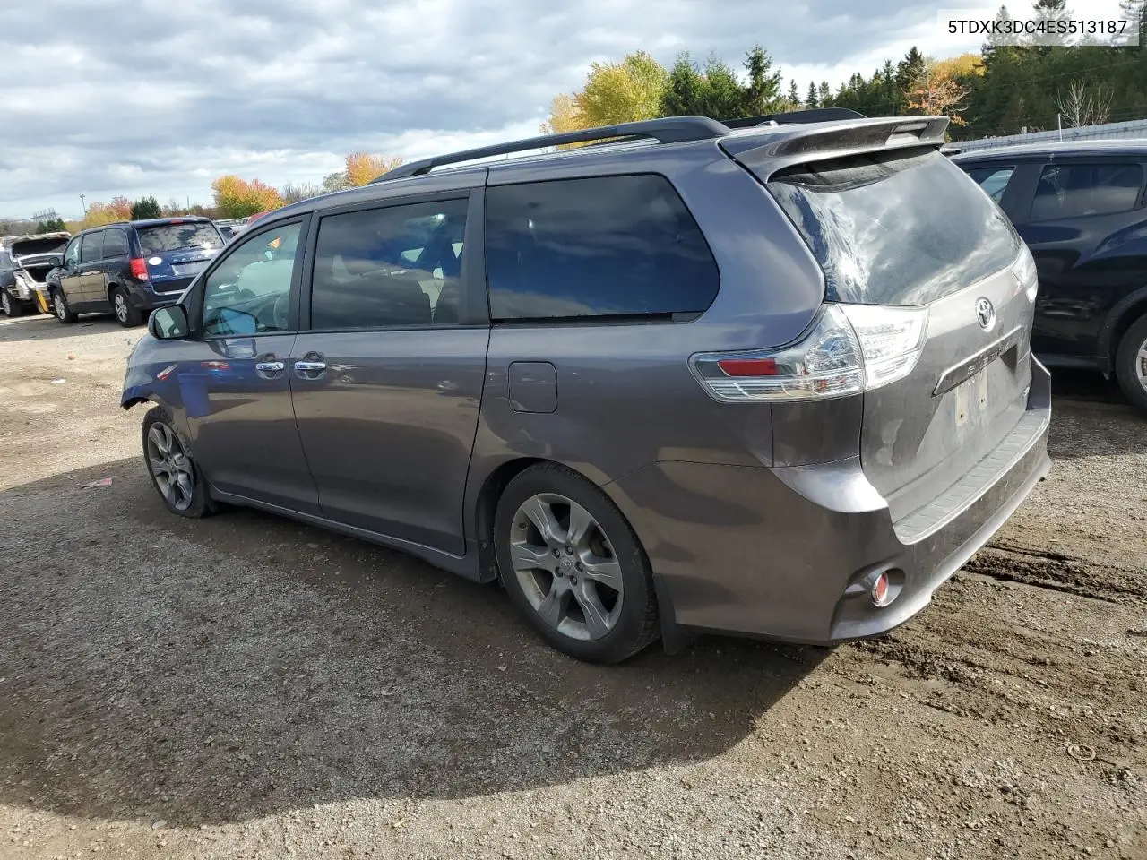 5TDXK3DC4ES513187 2014 Toyota Sienna Sport