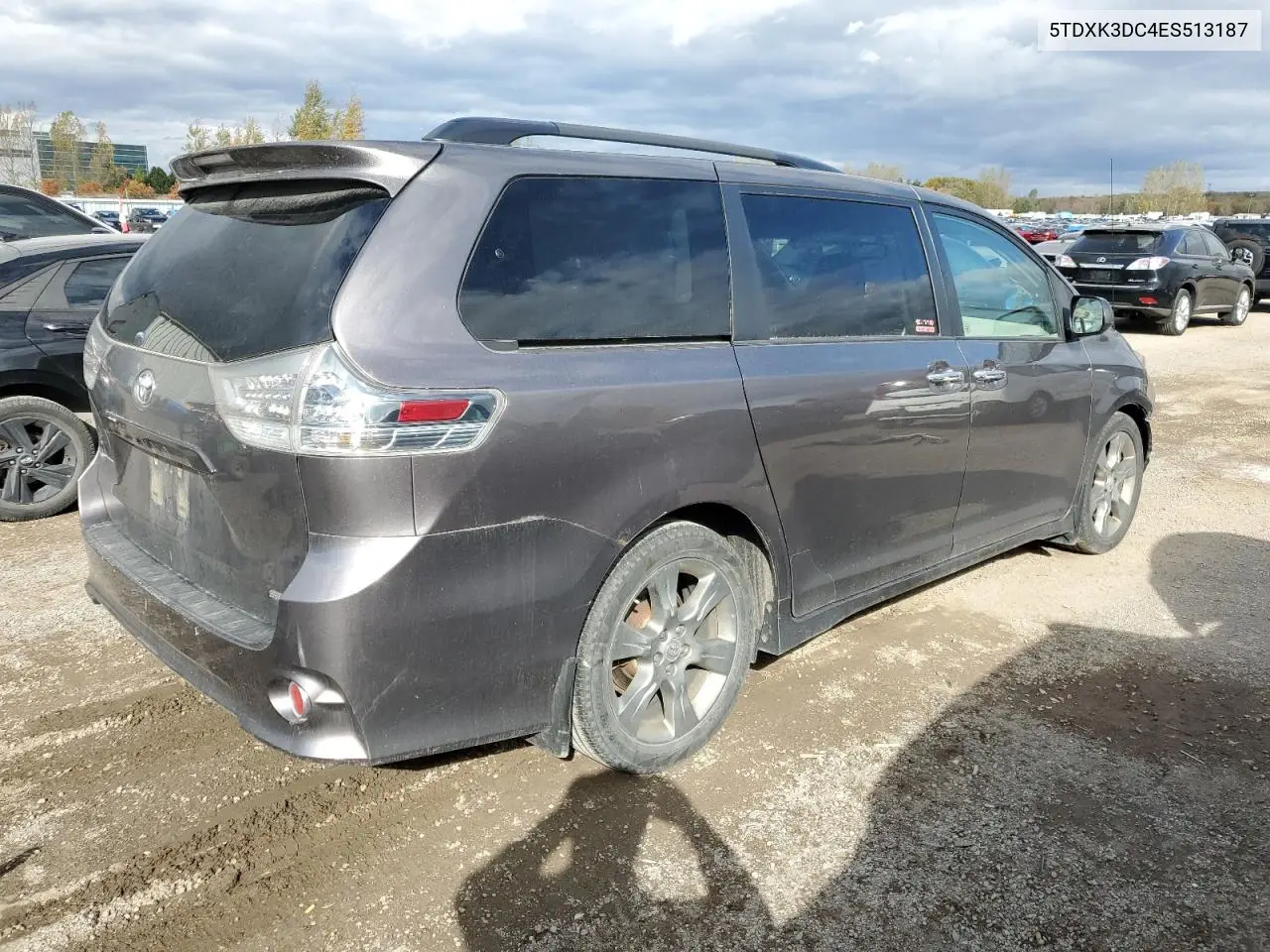 5TDXK3DC4ES513187 2014 Toyota Sienna Sport