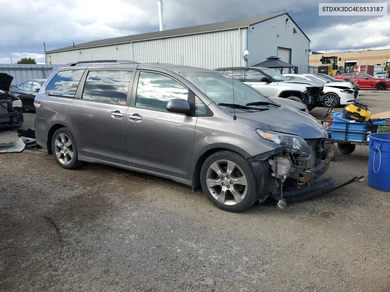 5TDXK3DC4ES513187 2014 Toyota Sienna Sport