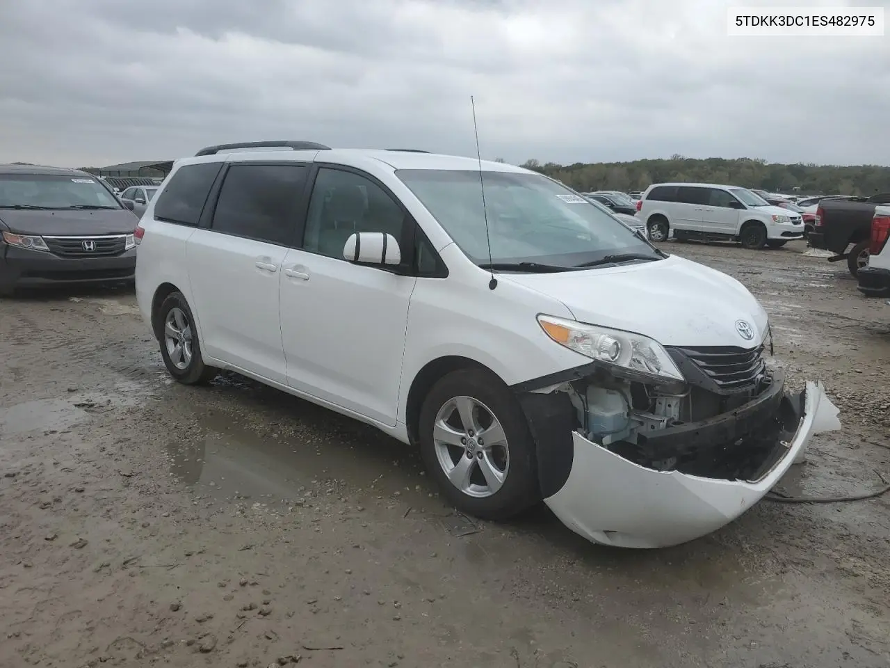 5TDKK3DC1ES482975 2014 Toyota Sienna Le