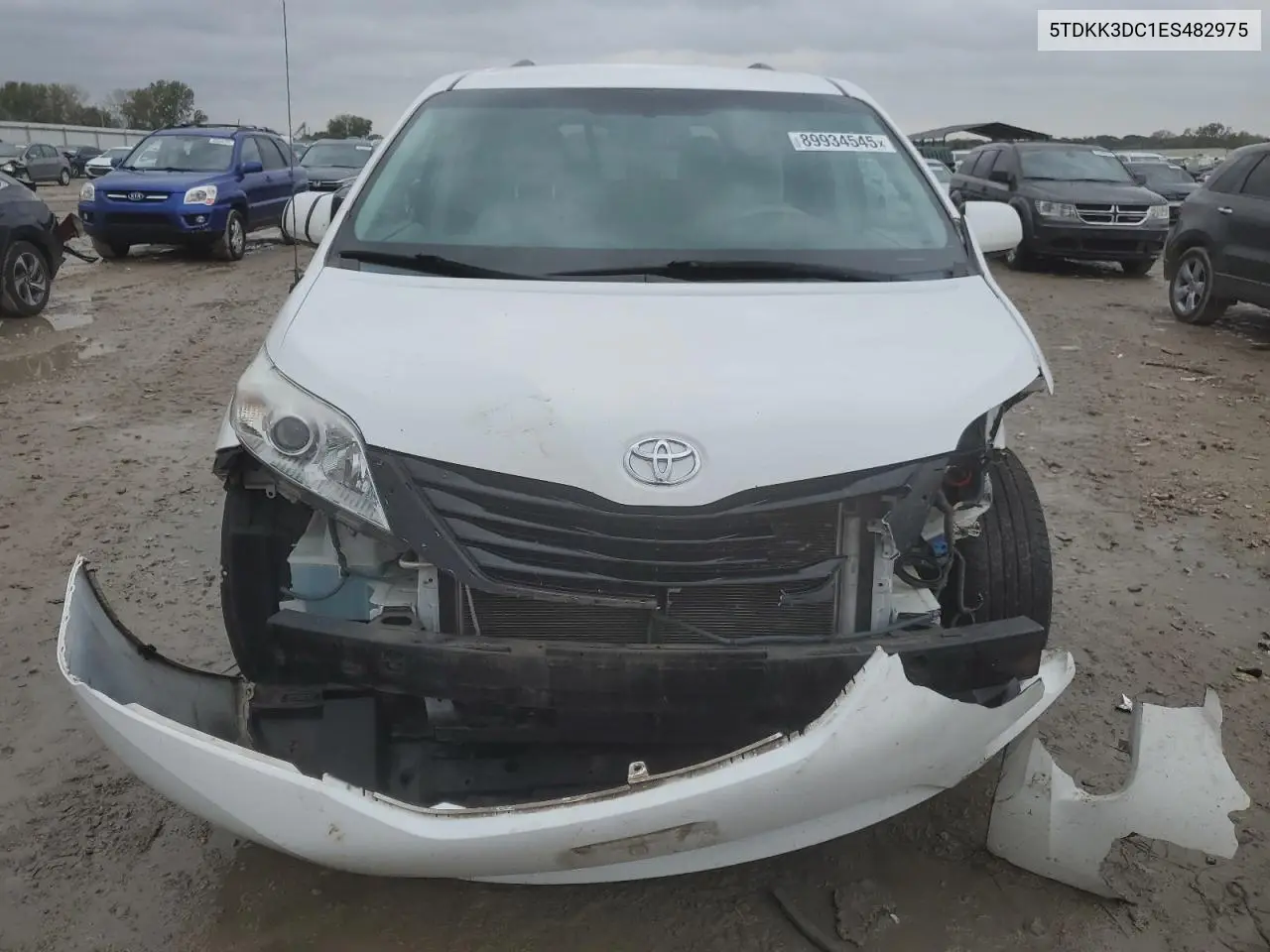5TDKK3DC1ES482975 2014 Toyota Sienna Le