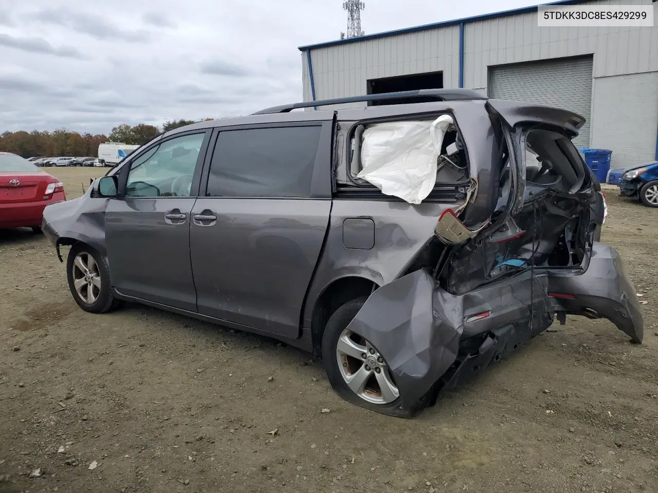 5TDKK3DC8ES429299 2014 Toyota Sienna Le