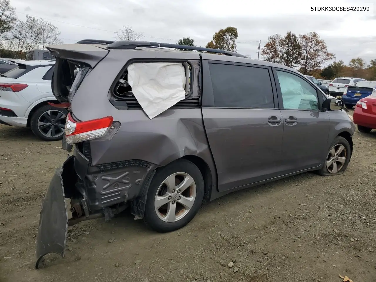 5TDKK3DC8ES429299 2014 Toyota Sienna Le