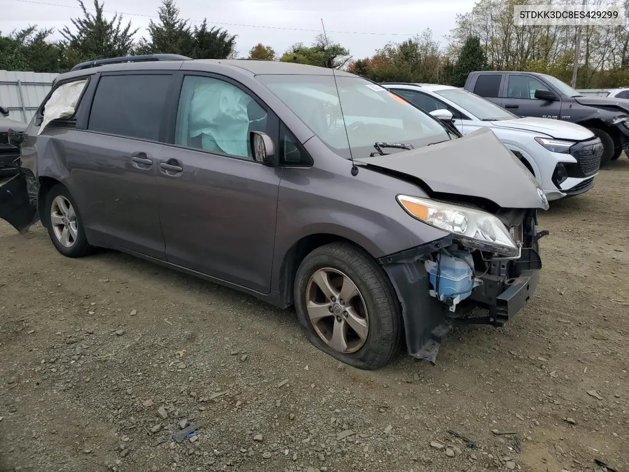 5TDKK3DC8ES429299 2014 Toyota Sienna Le