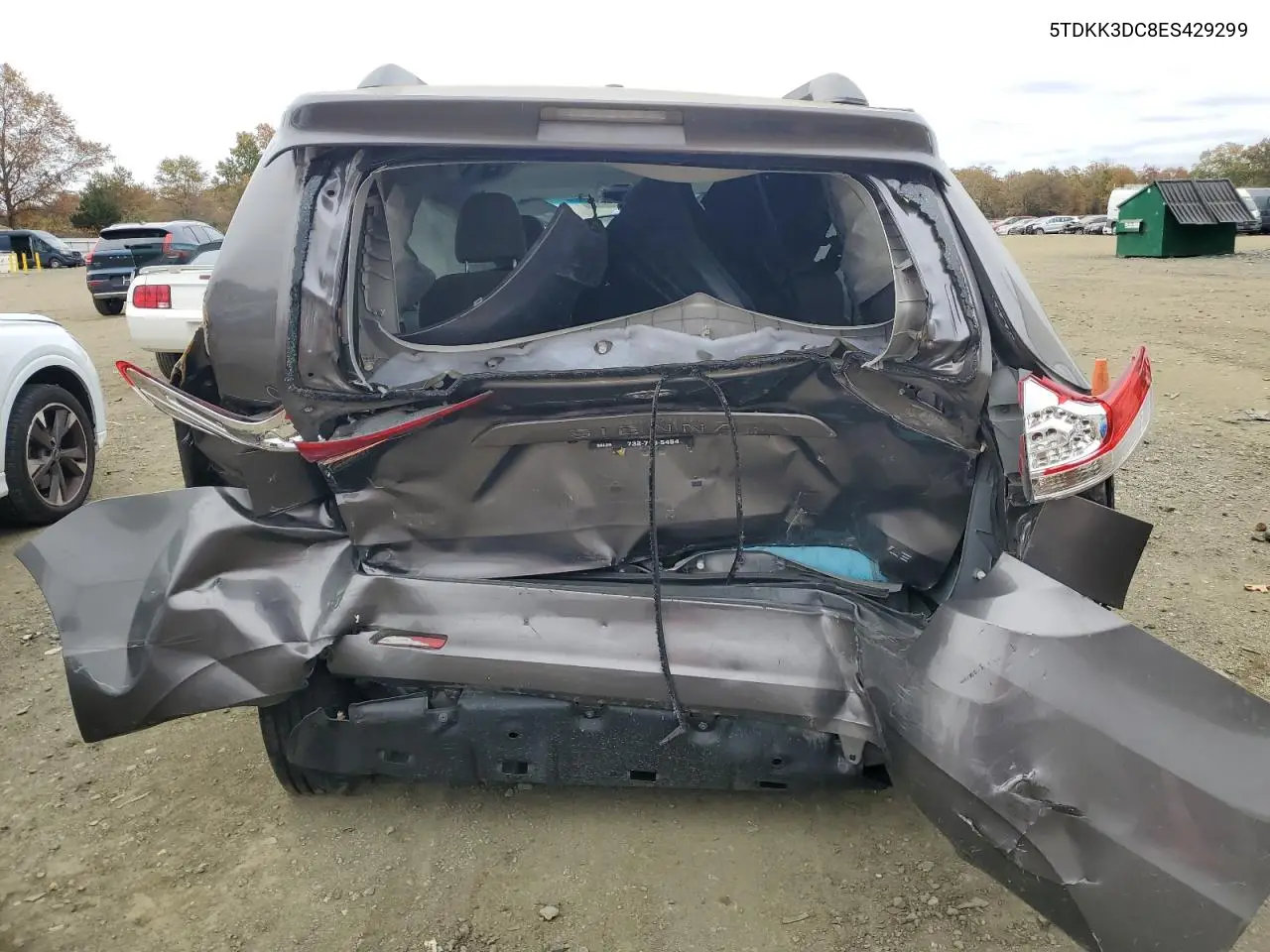 5TDKK3DC8ES429299 2014 Toyota Sienna Le