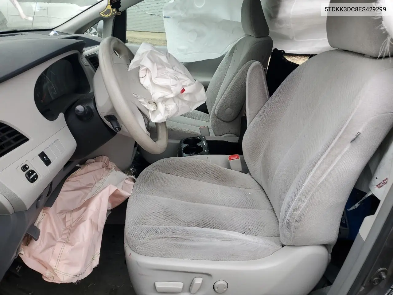 5TDKK3DC8ES429299 2014 Toyota Sienna Le