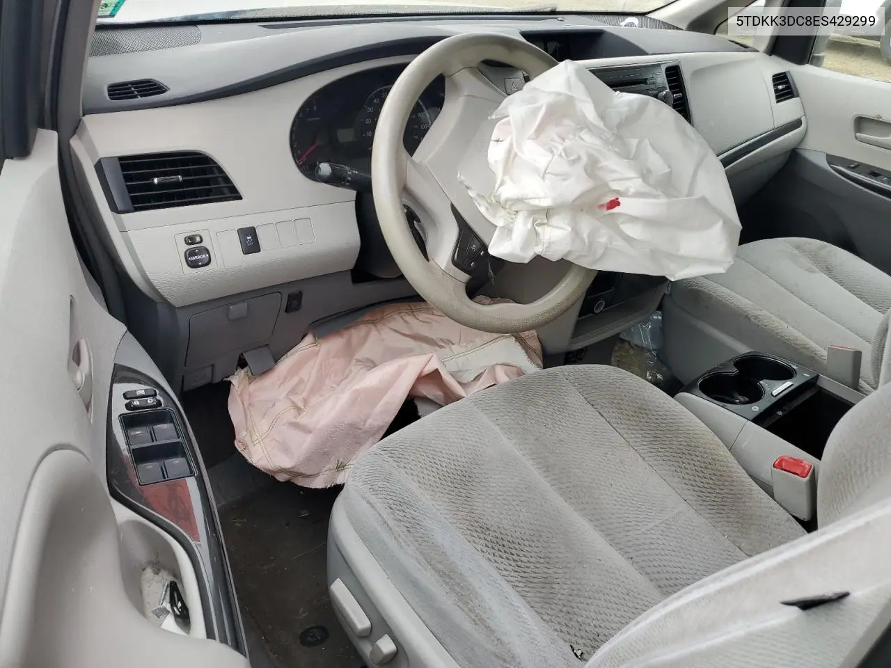 5TDKK3DC8ES429299 2014 Toyota Sienna Le