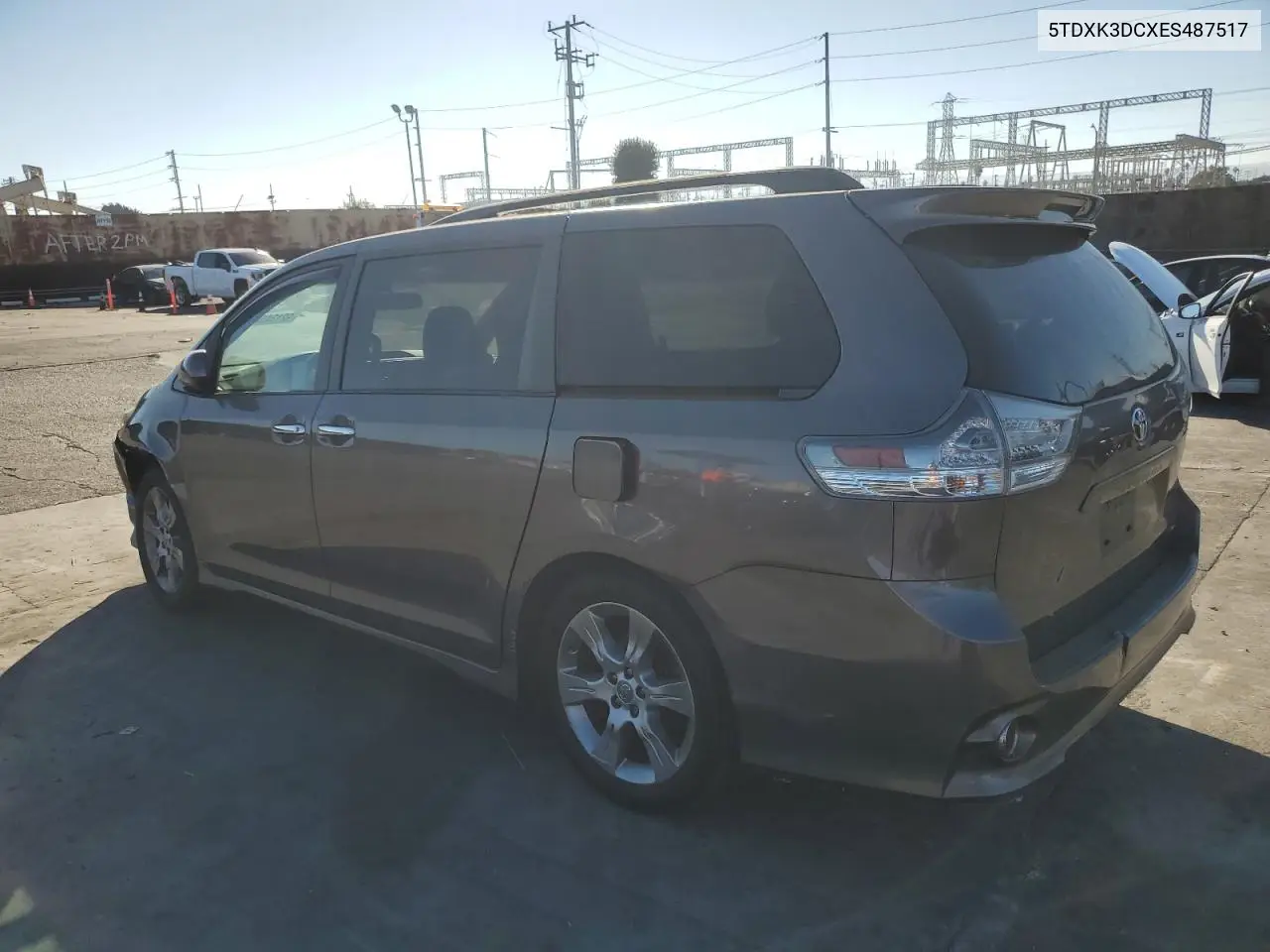 5TDXK3DCXES487517 2014 Toyota Sienna Sport