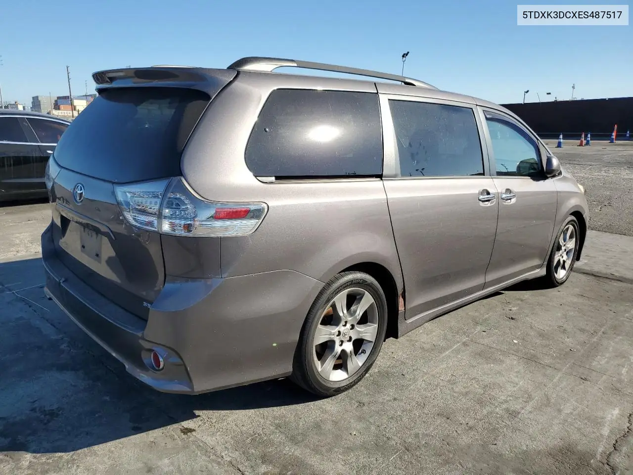 5TDXK3DCXES487517 2014 Toyota Sienna Sport