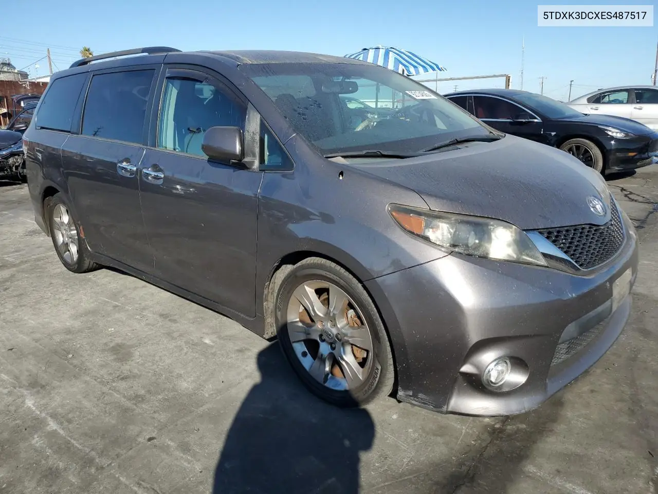5TDXK3DCXES487517 2014 Toyota Sienna Sport