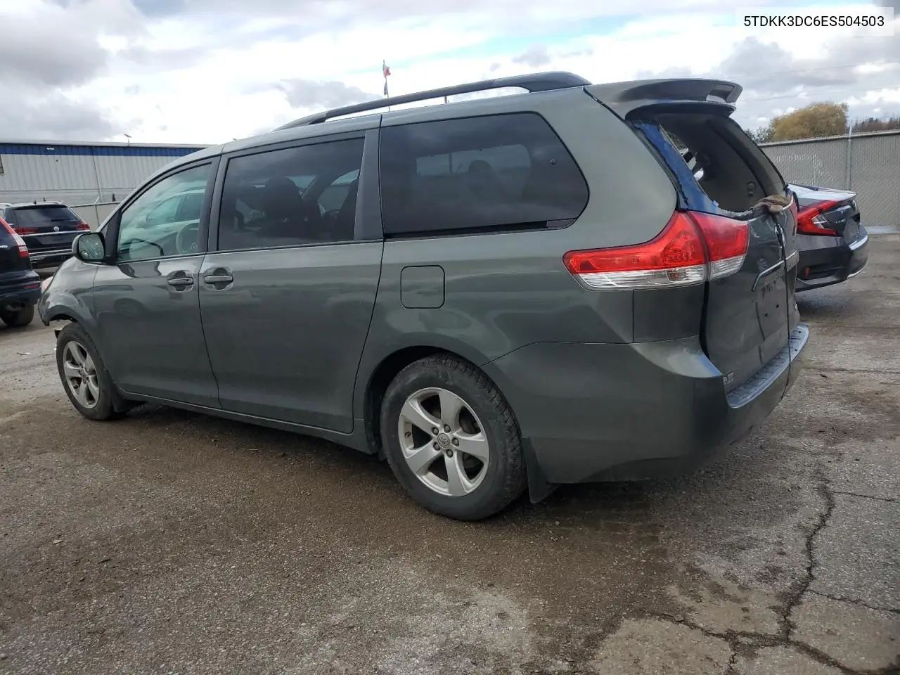 5TDKK3DC6ES504503 2014 Toyota Sienna Le