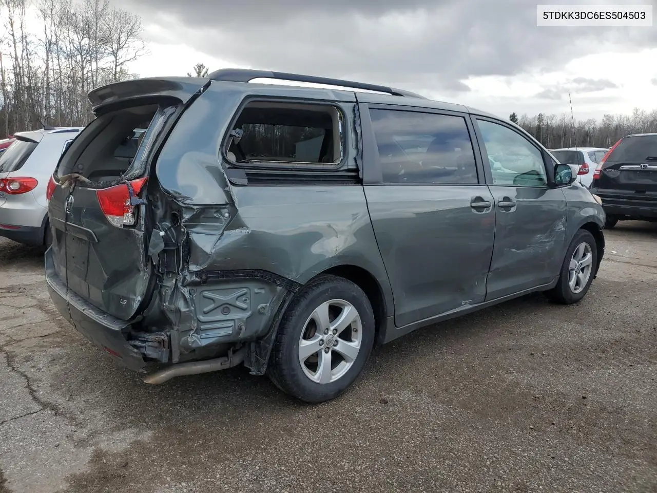 5TDKK3DC6ES504503 2014 Toyota Sienna Le