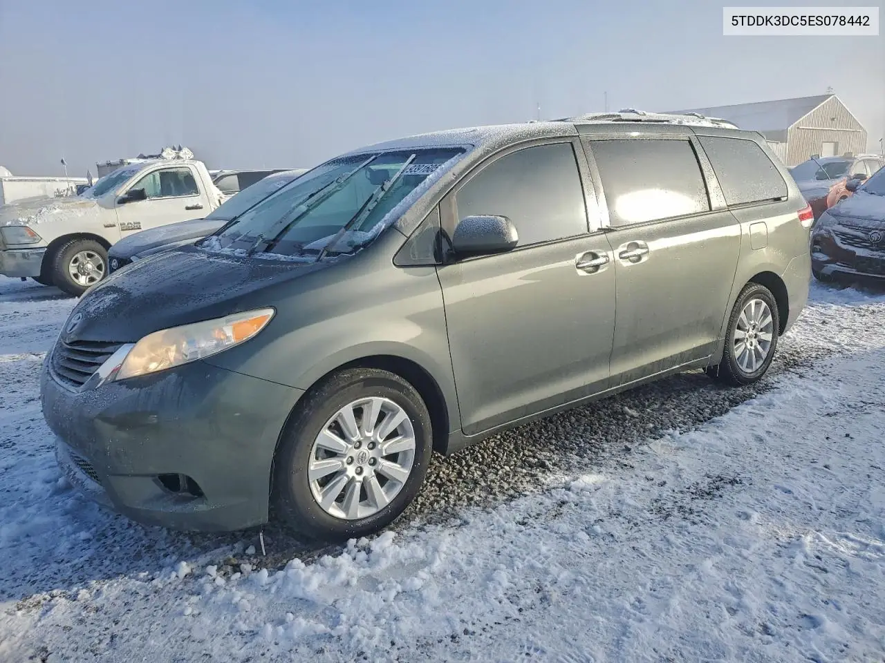 5TDDK3DC5ES078442 2014 Toyota Sienna Xle