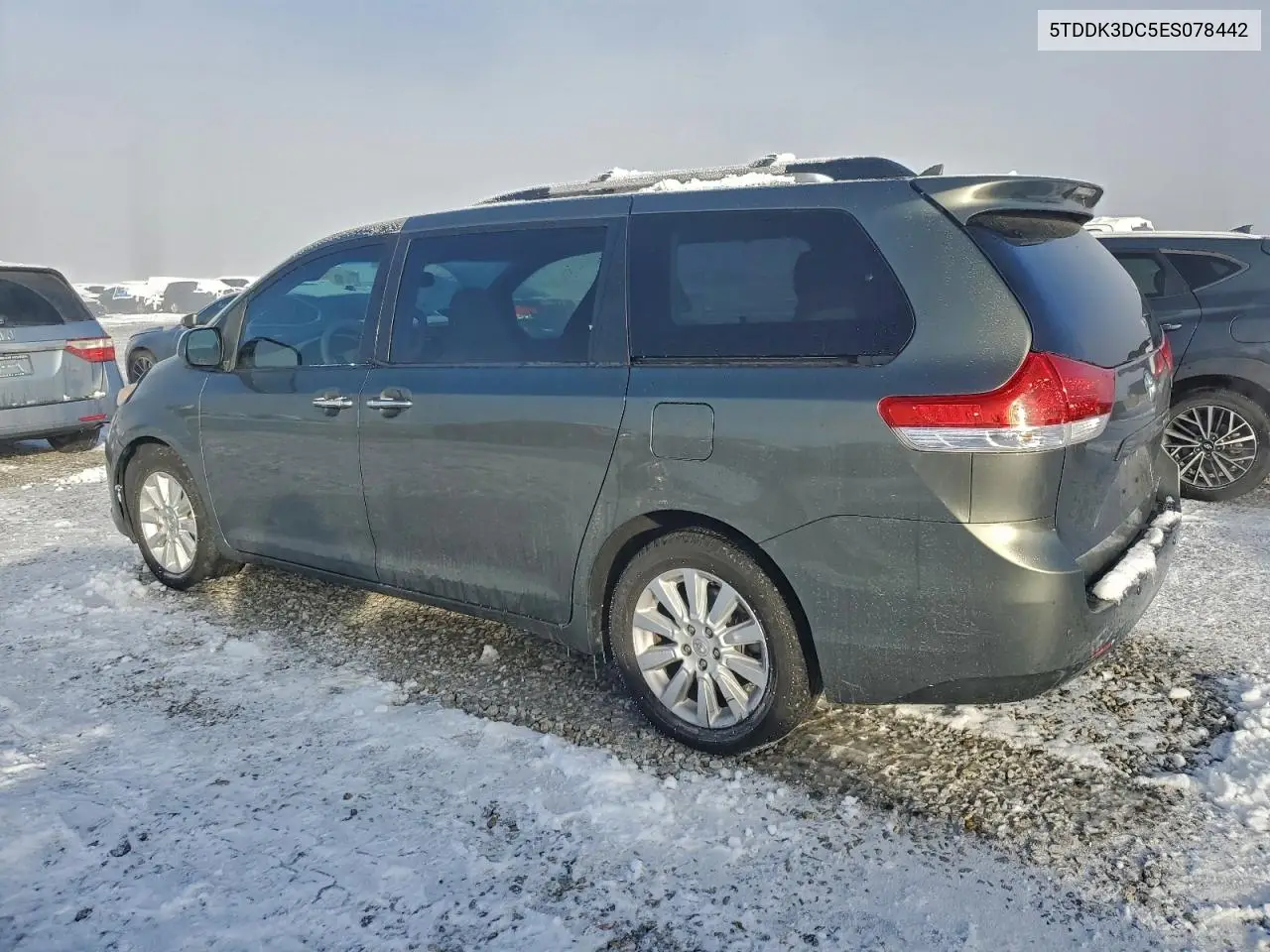 5TDDK3DC5ES078442 2014 Toyota Sienna Xle