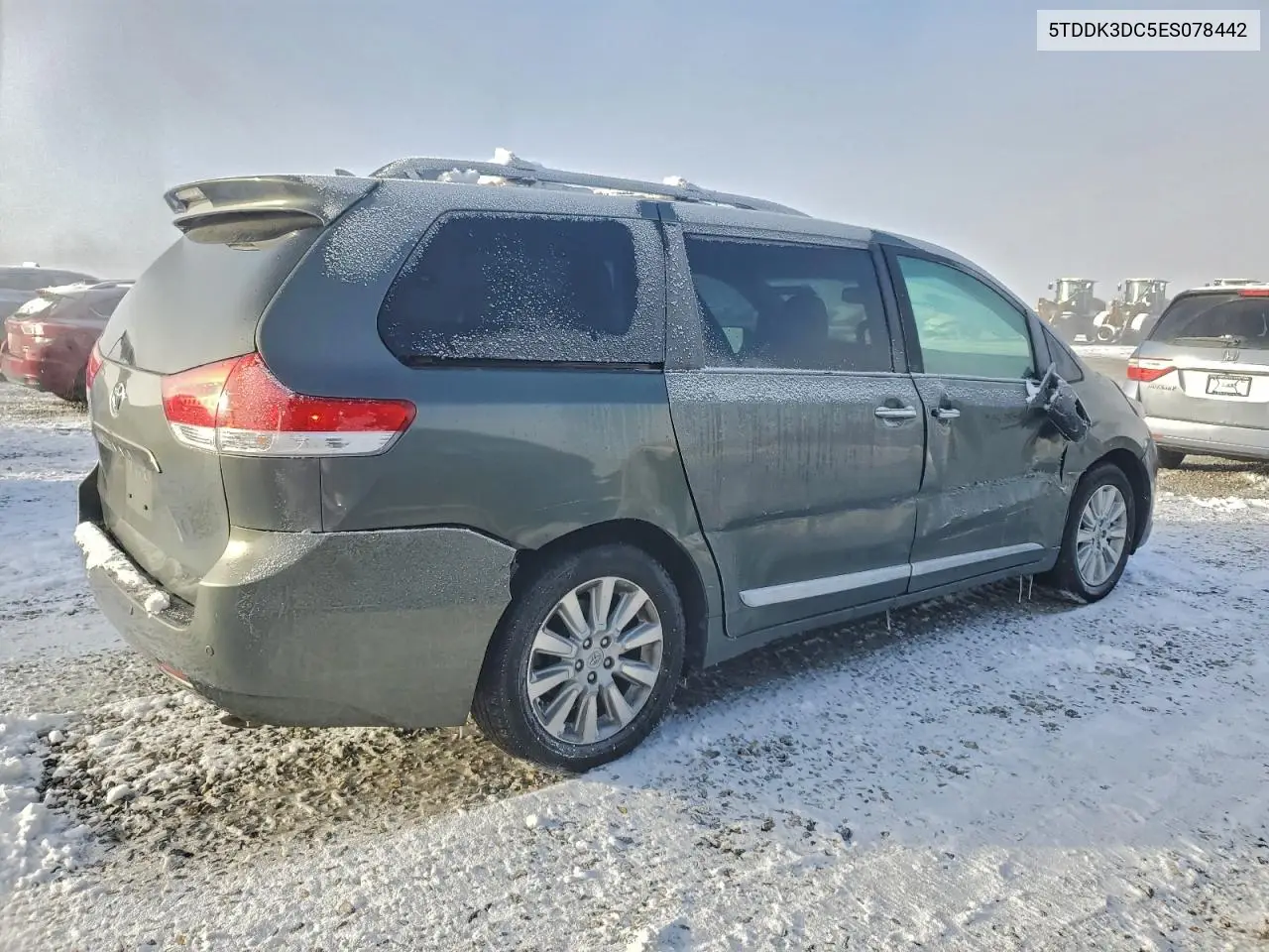 5TDDK3DC5ES078442 2014 Toyota Sienna Xle