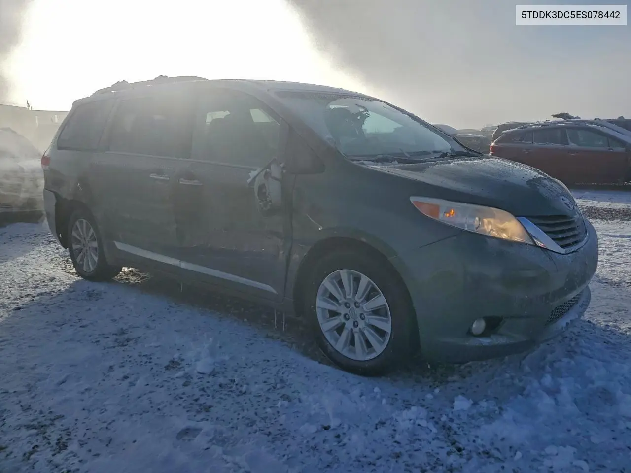 5TDDK3DC5ES078442 2014 Toyota Sienna Xle