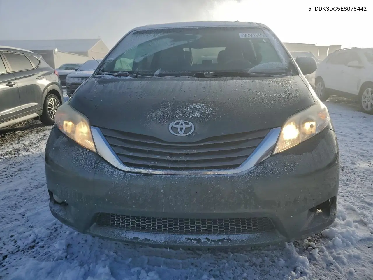 5TDDK3DC5ES078442 2014 Toyota Sienna Xle