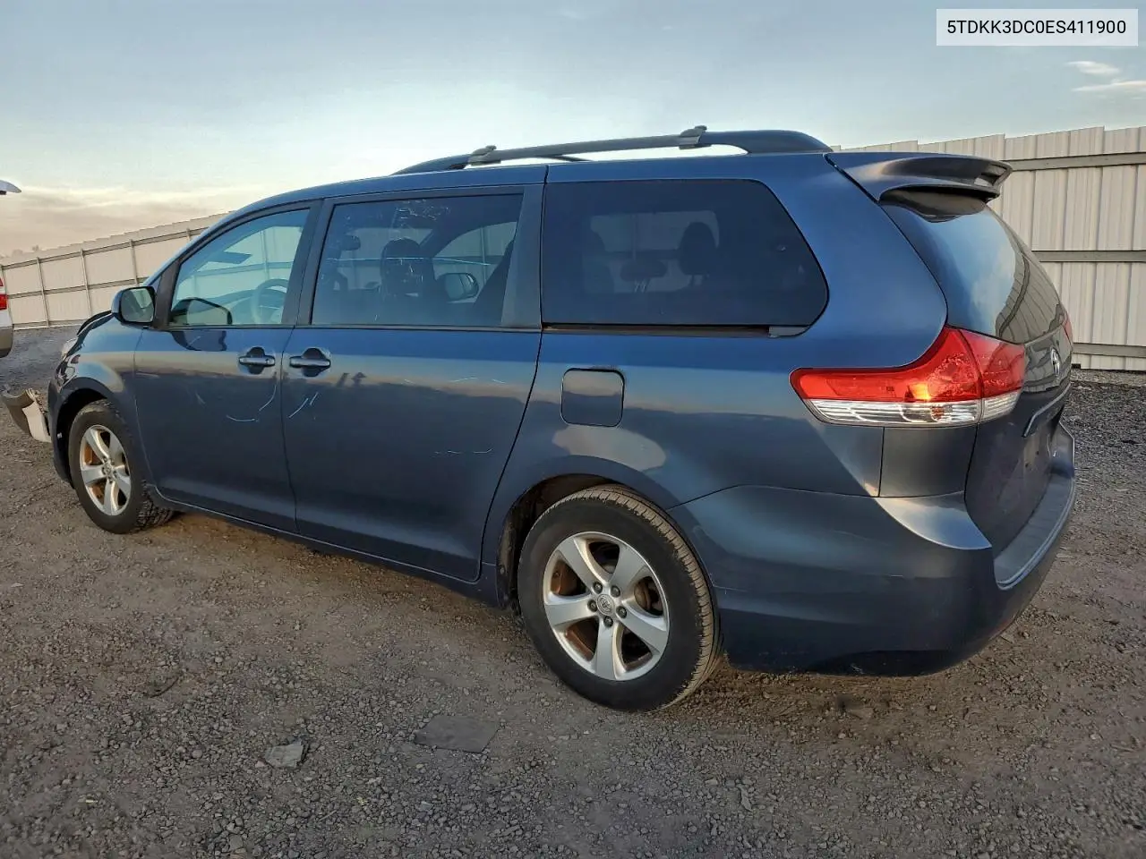 5TDKK3DC0ES411900 2014 Toyota Sienna Le
