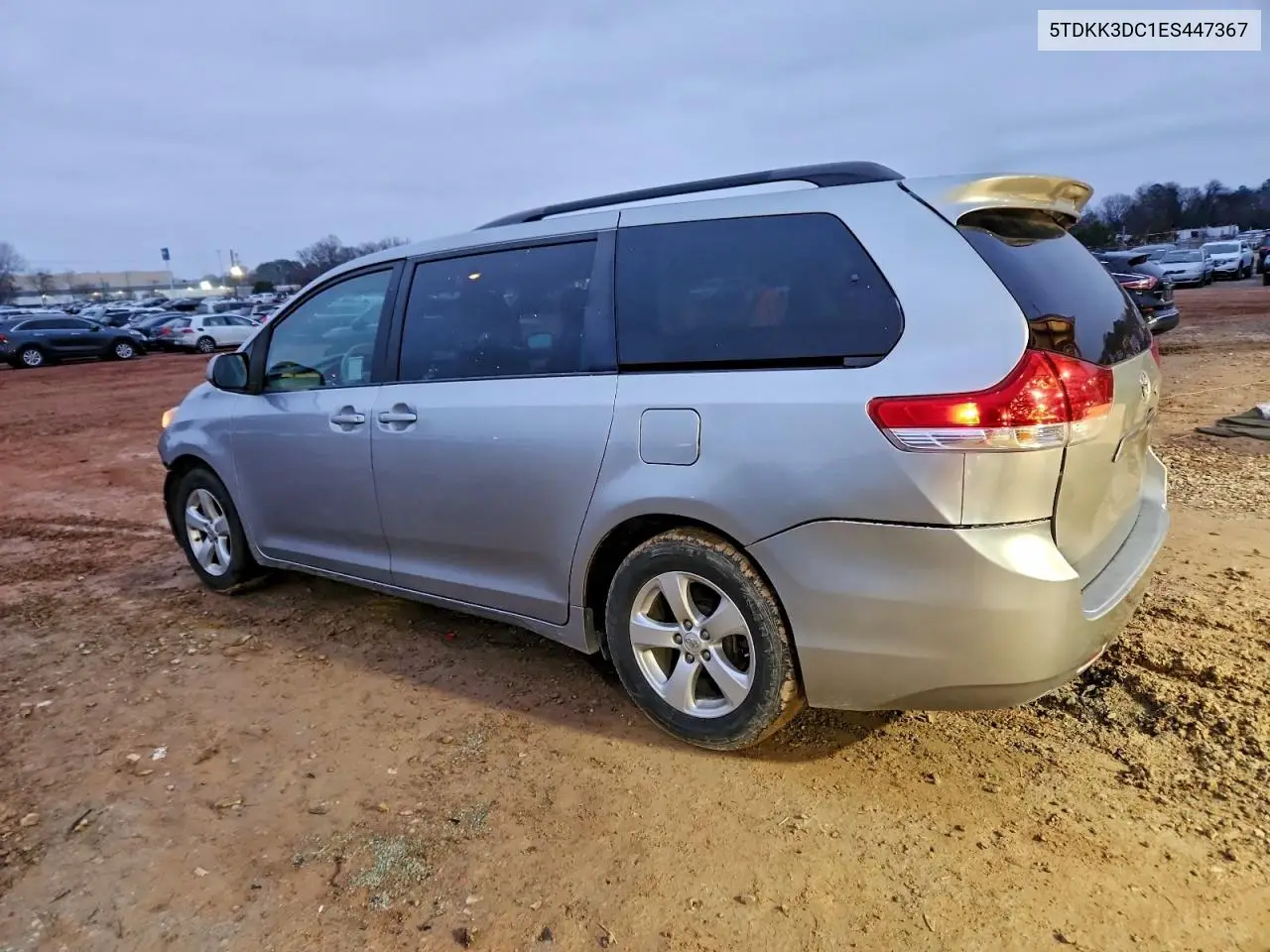 5TDKK3DC1ES447367 2014 Toyota Sienna Le