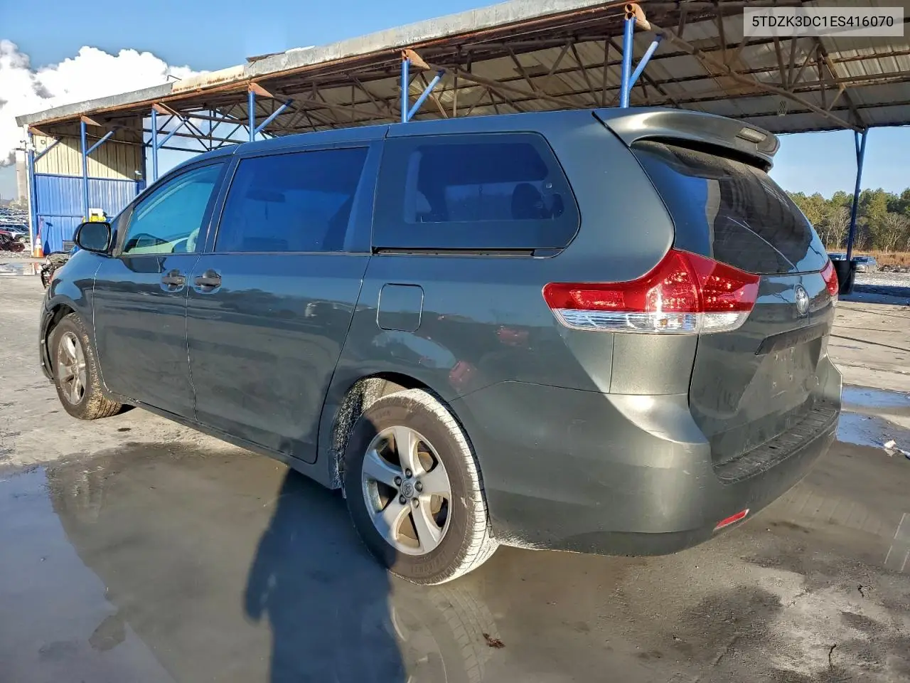 5TDZK3DC1ES416070 2014 Toyota Sienna