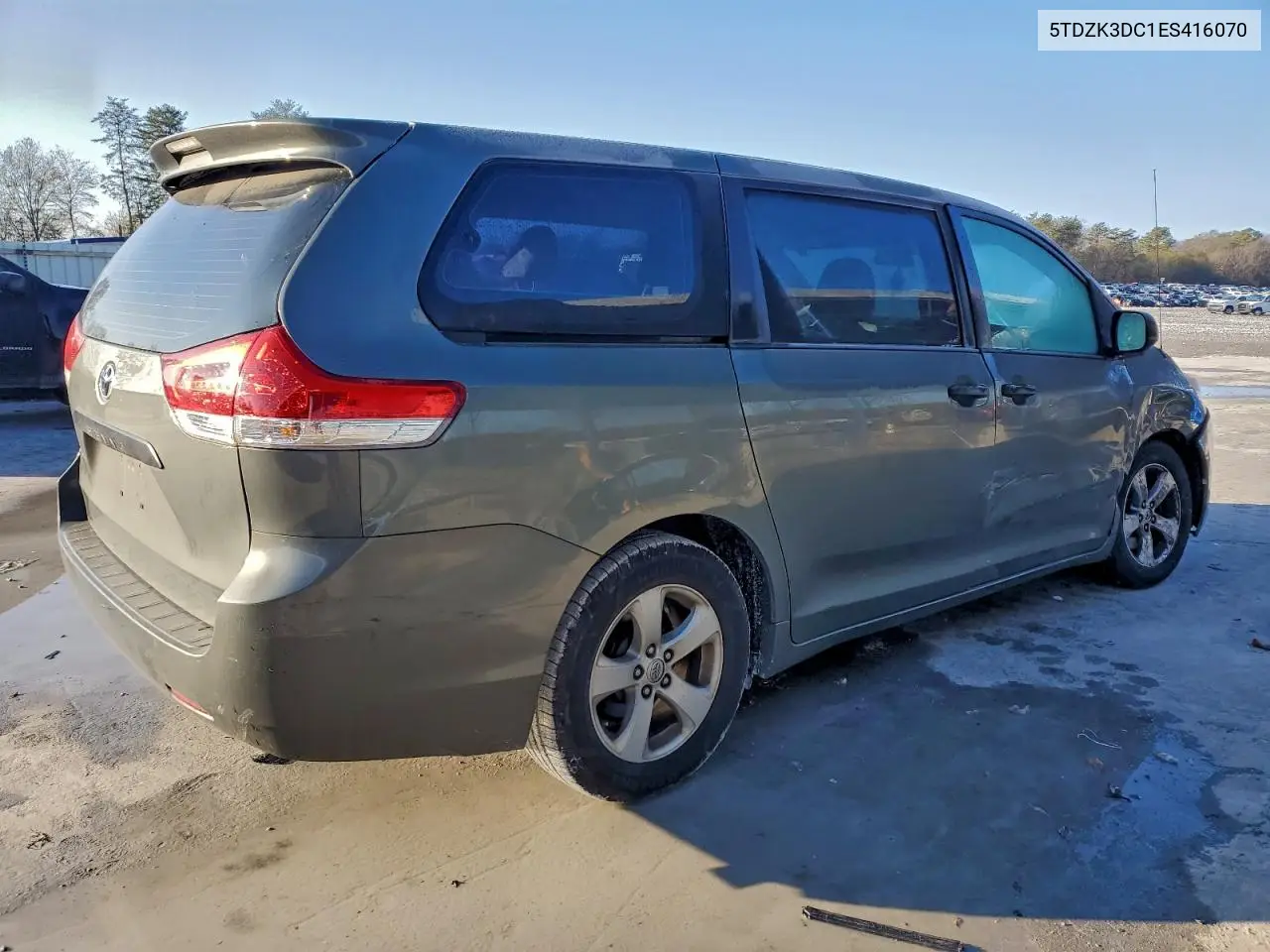 5TDZK3DC1ES416070 2014 Toyota Sienna