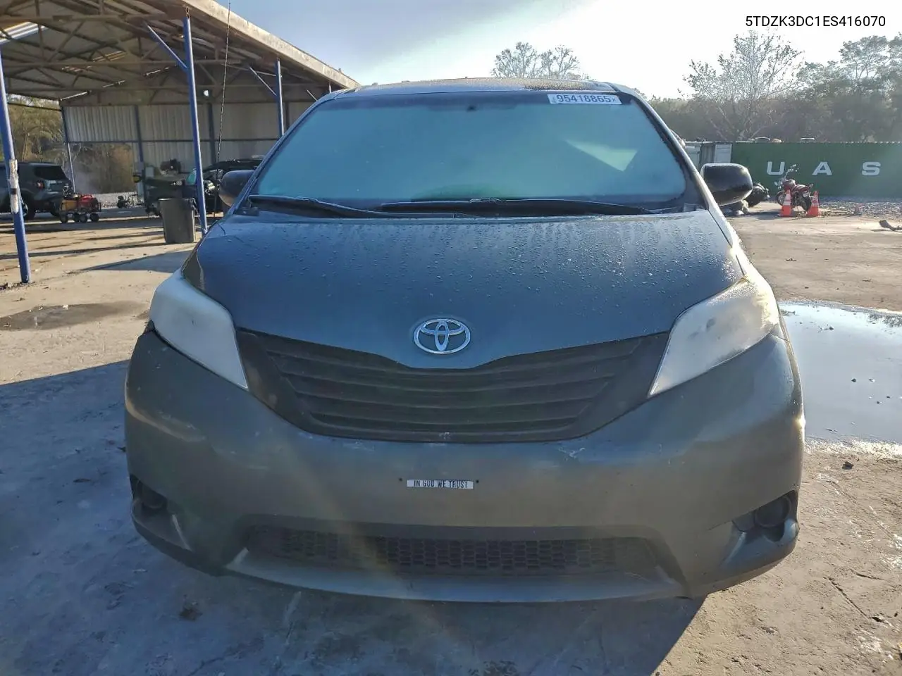 5TDZK3DC1ES416070 2014 Toyota Sienna