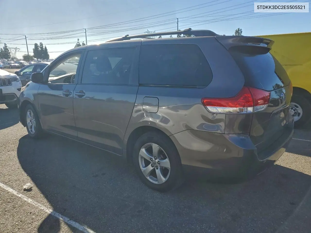 5TDKK3DC2ES505521 2014 Toyota Sienna Le