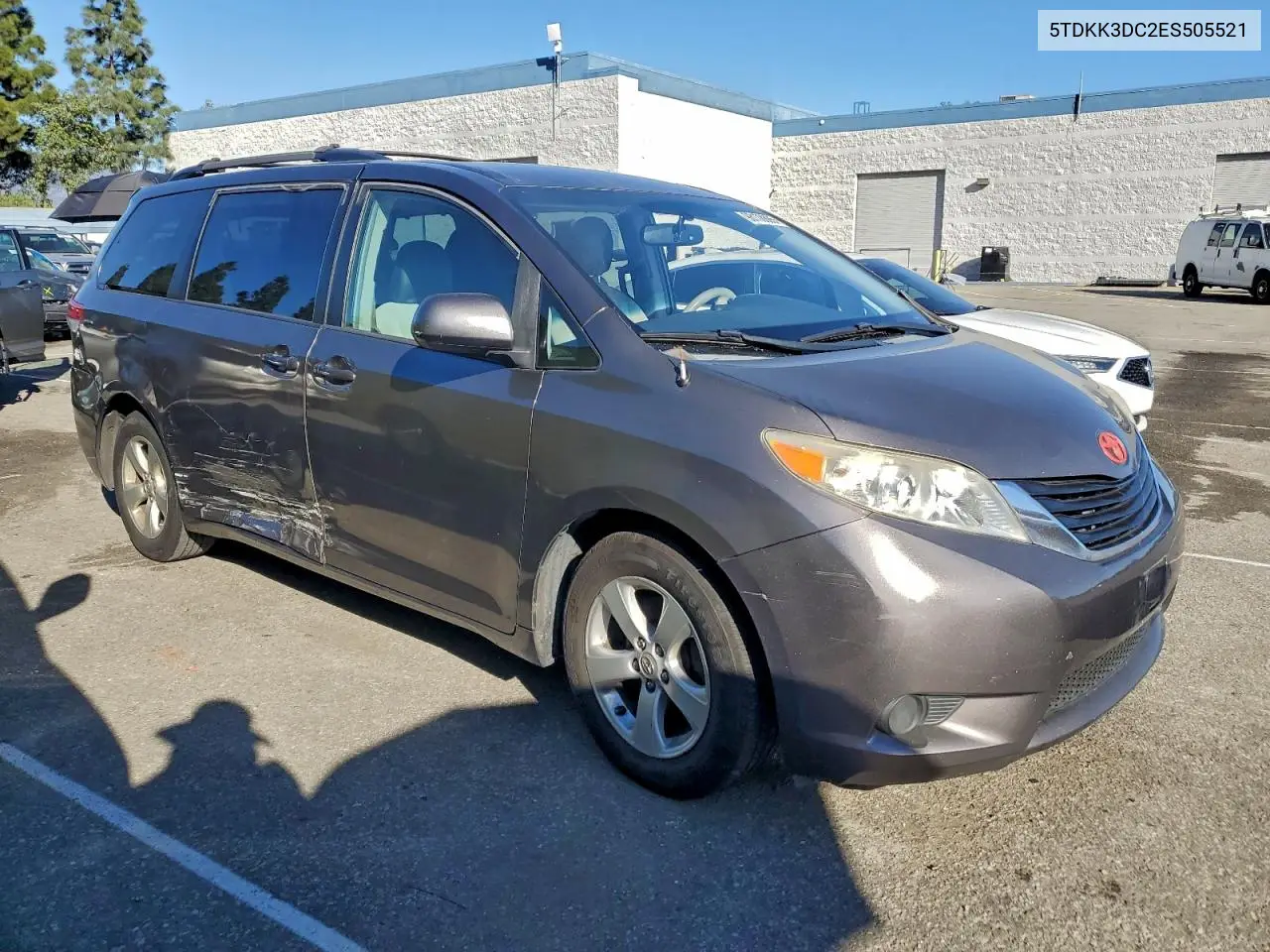 5TDKK3DC2ES505521 2014 Toyota Sienna Le