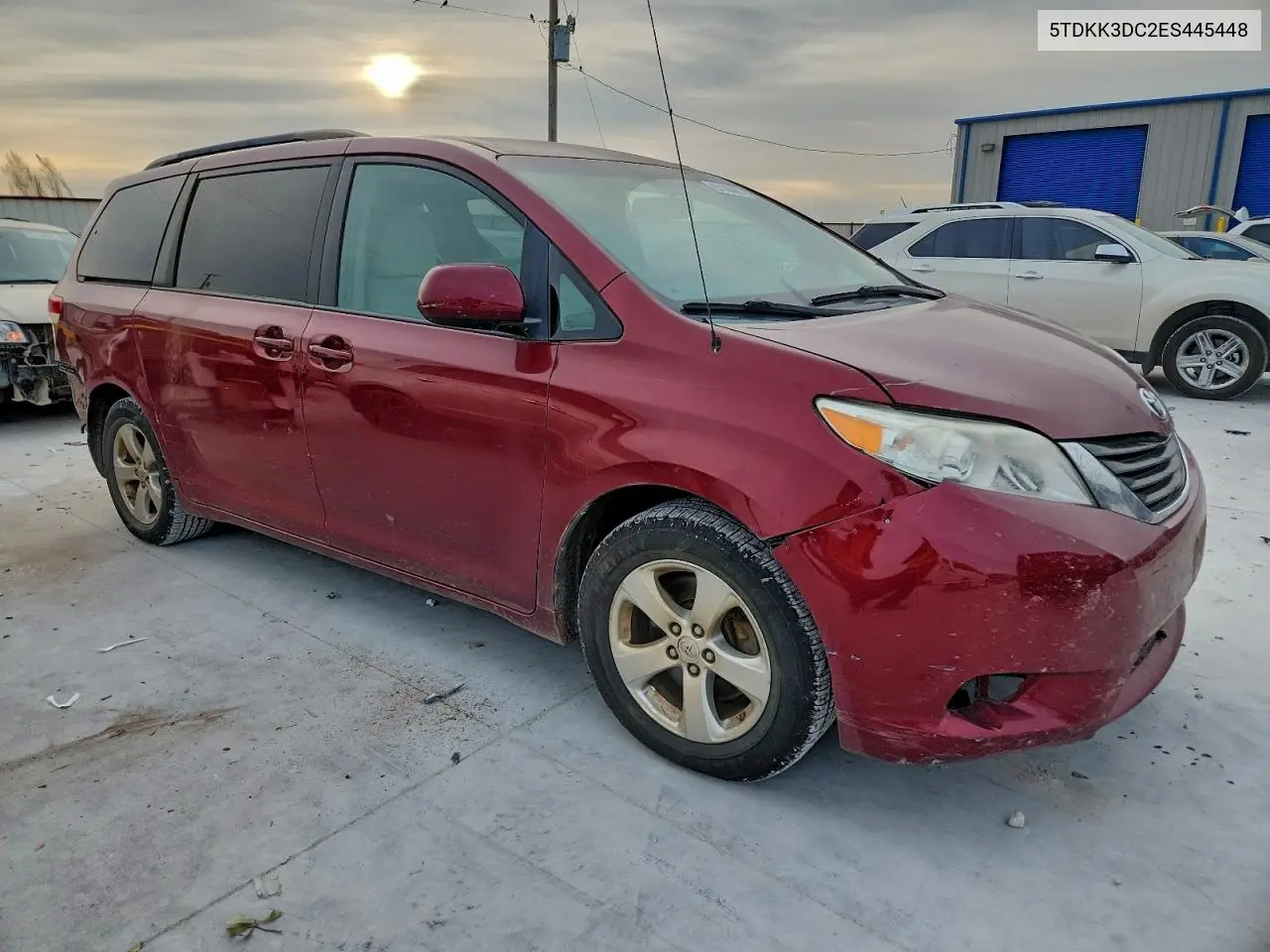 5TDKK3DC2ES445448 2014 Toyota Sienna Le