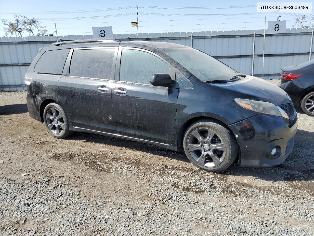 5TDXK3DC8FS603489 2015 Toyota Sienna Sport