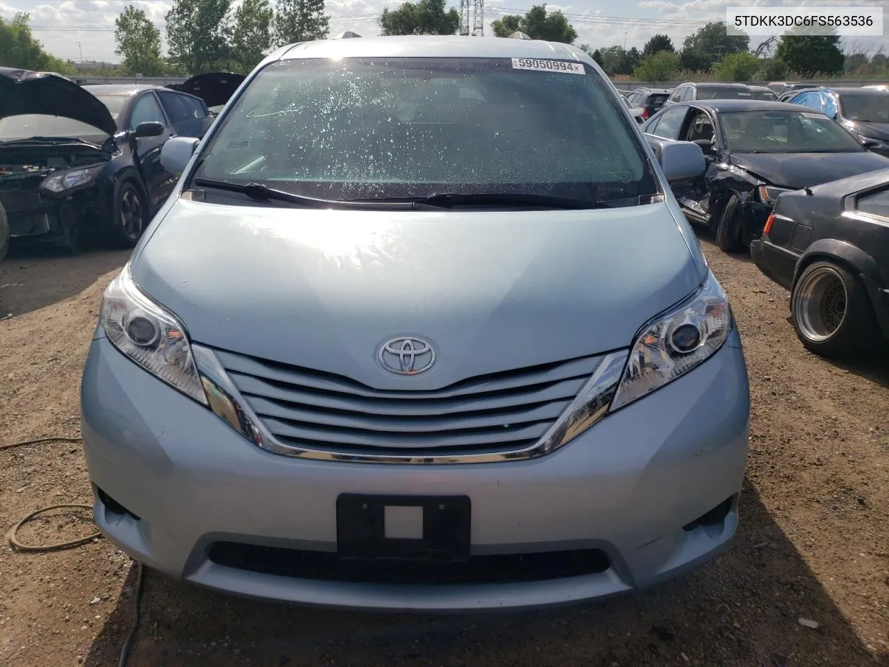 5TDKK3DC6FS563536 2015 Toyota Sienna Le