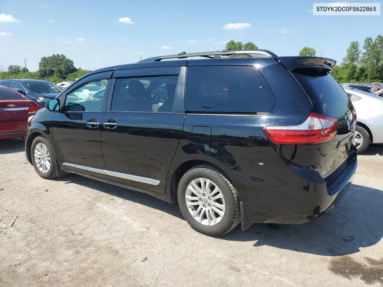 5TDYK3DC0FS622865 2015 Toyota Sienna Xle