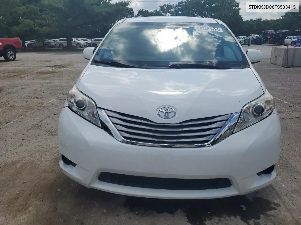 5TDKK3DC6FS583415 2015 Toyota Sienna Le