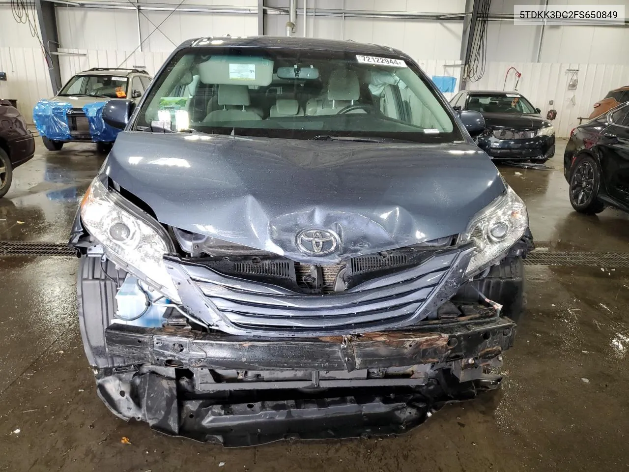 5TDKK3DC2FS650849 2015 Toyota Sienna Le