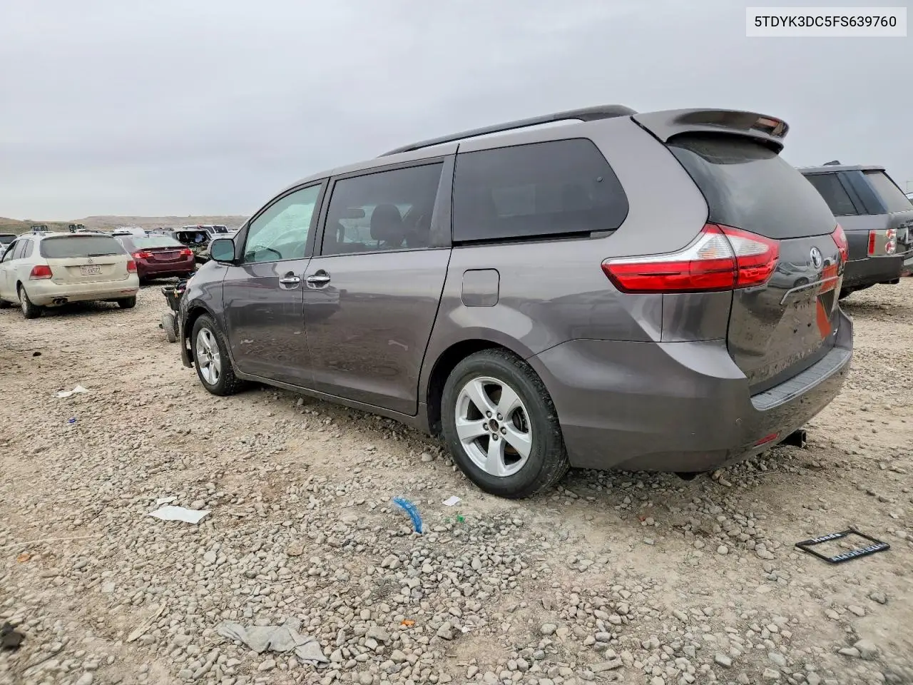 5TDYK3DC5FS639760 2015 Toyota Sienna Xle