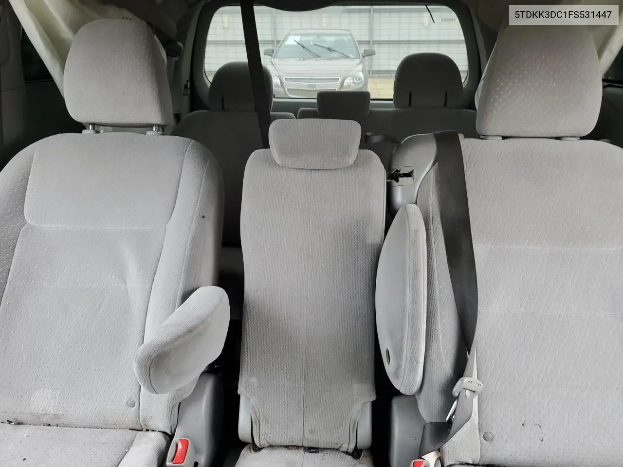5TDKK3DC1FS531447 2015 Toyota Sienna Le