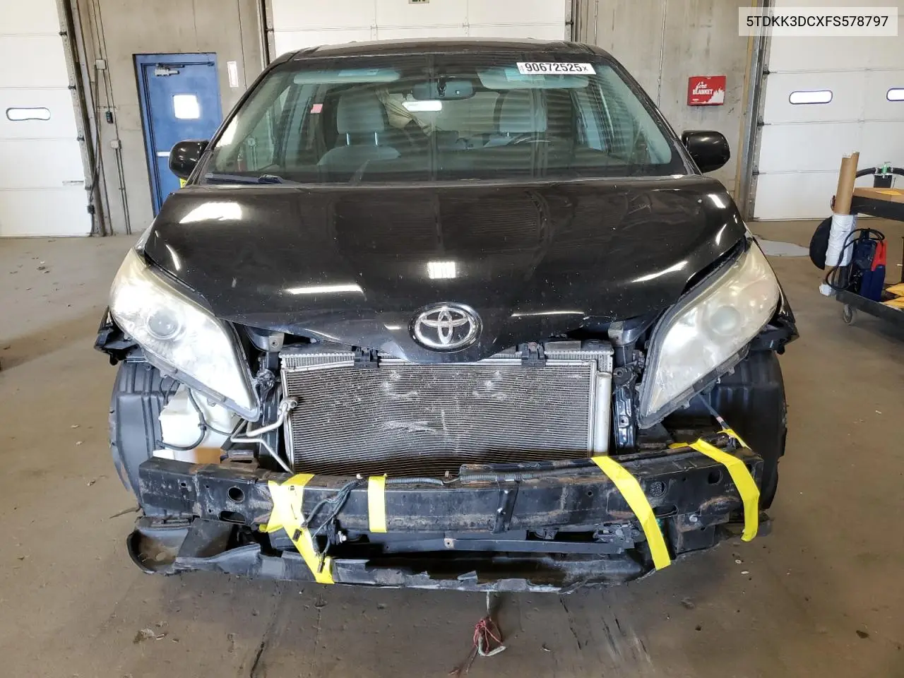 5TDKK3DCXFS578797 2015 Toyota Sienna Le