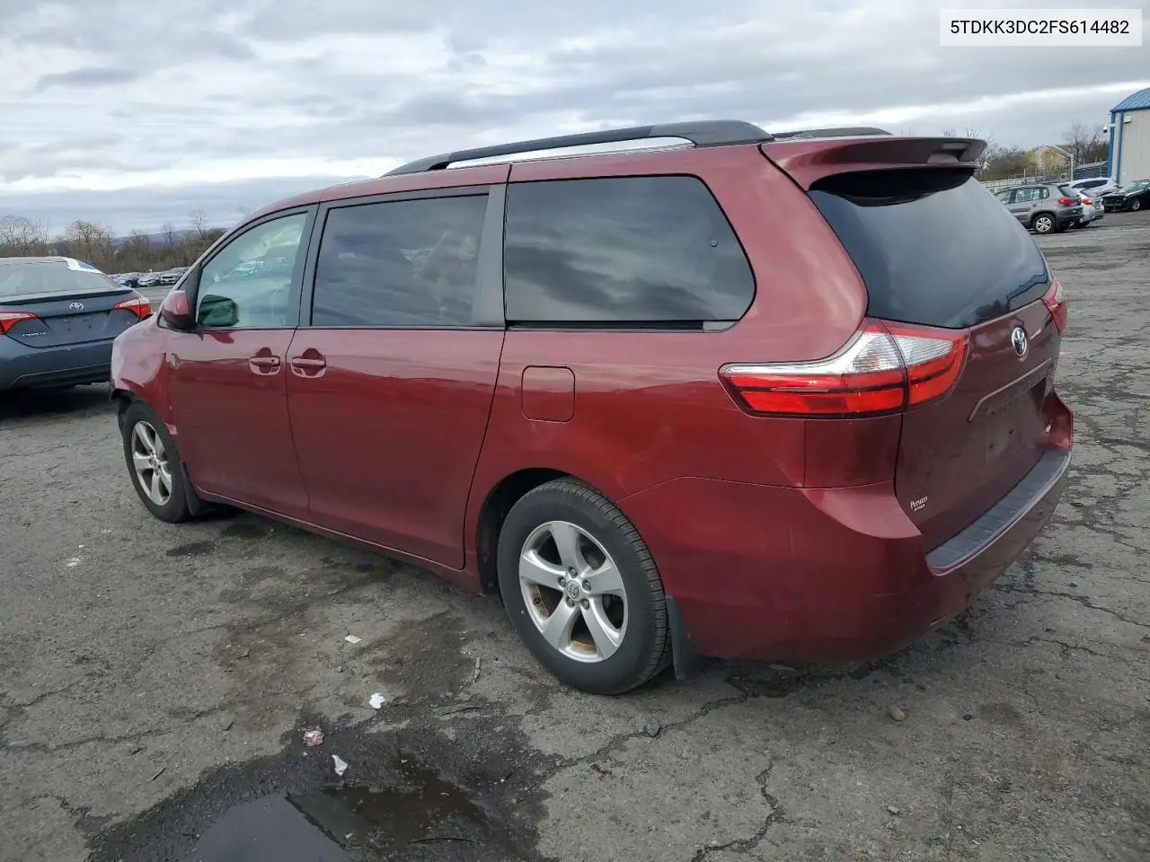5TDKK3DC2FS614482 2015 Toyota Sienna Le