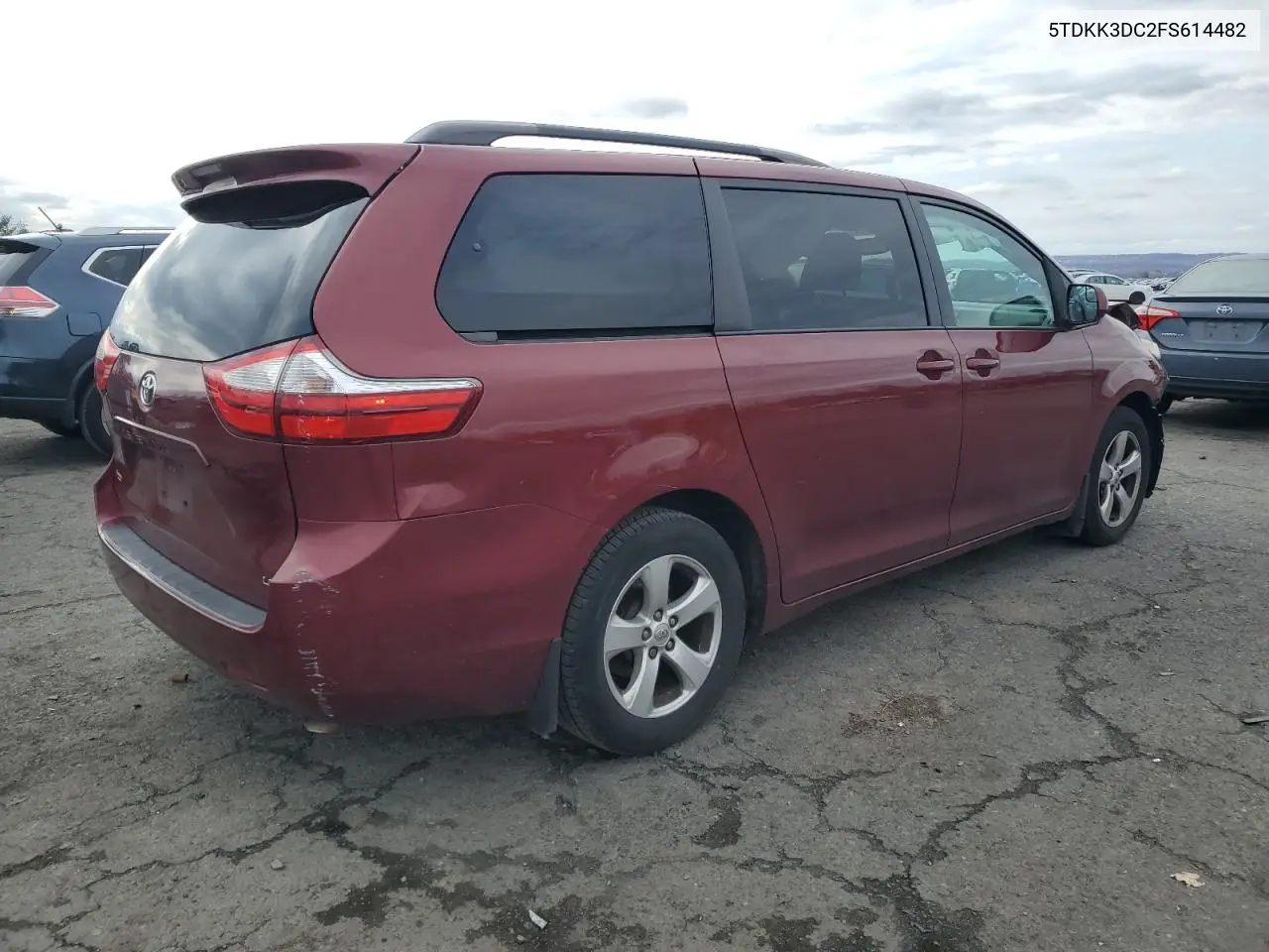 5TDKK3DC2FS614482 2015 Toyota Sienna Le
